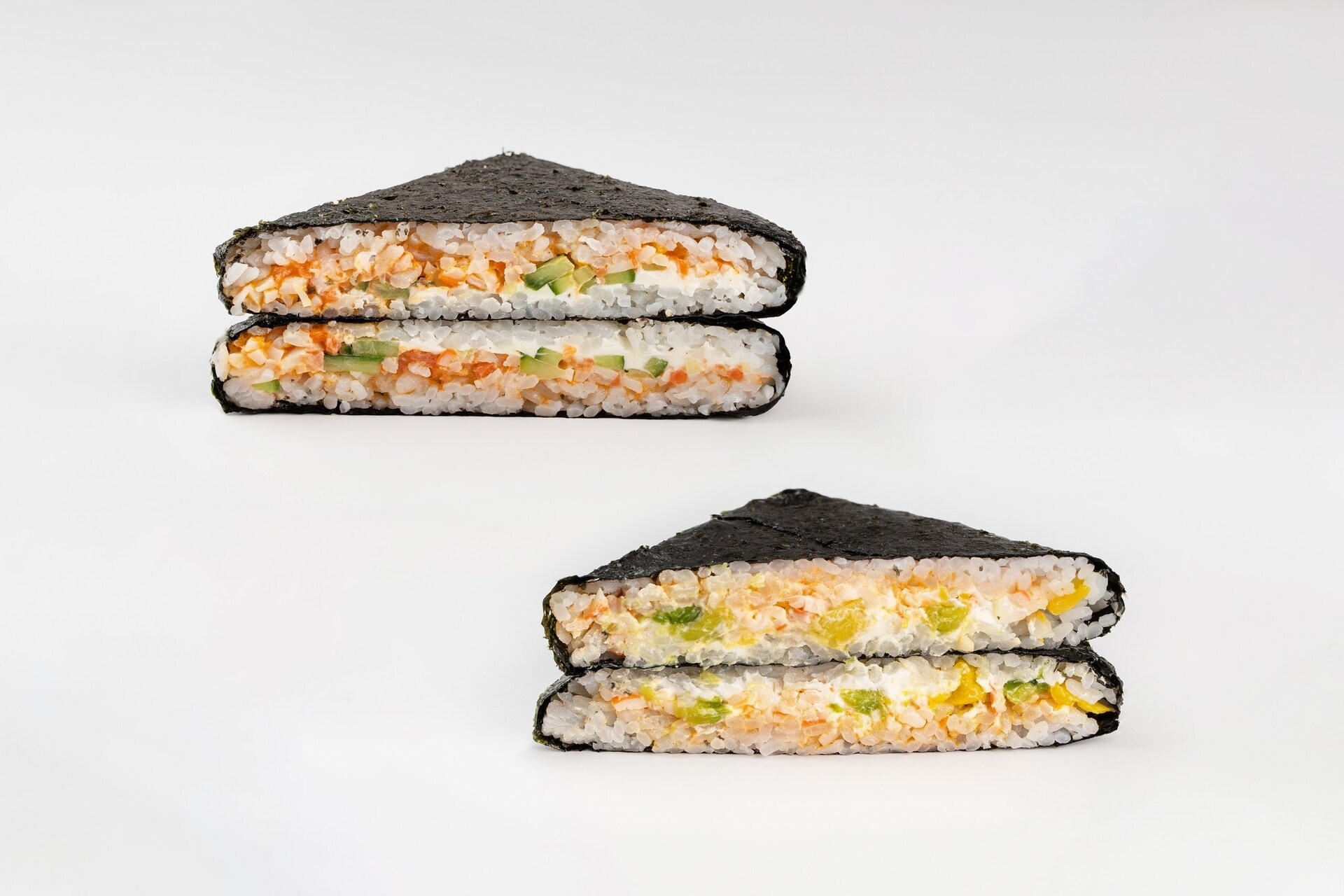 Набор суши-сэндвичей: Кани и Фила
