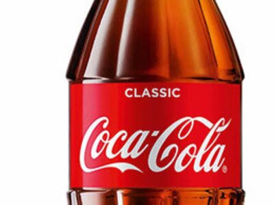 Coca-Cola в стеклянной бутылке light