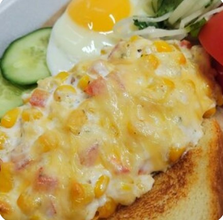 Филе горбуши с кукурузой