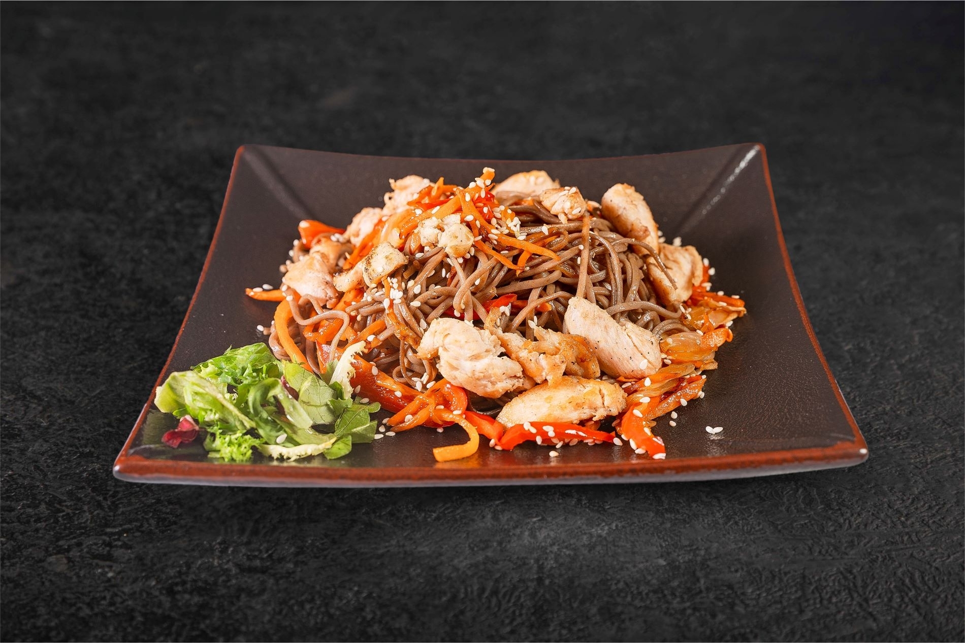 Соба с курицей