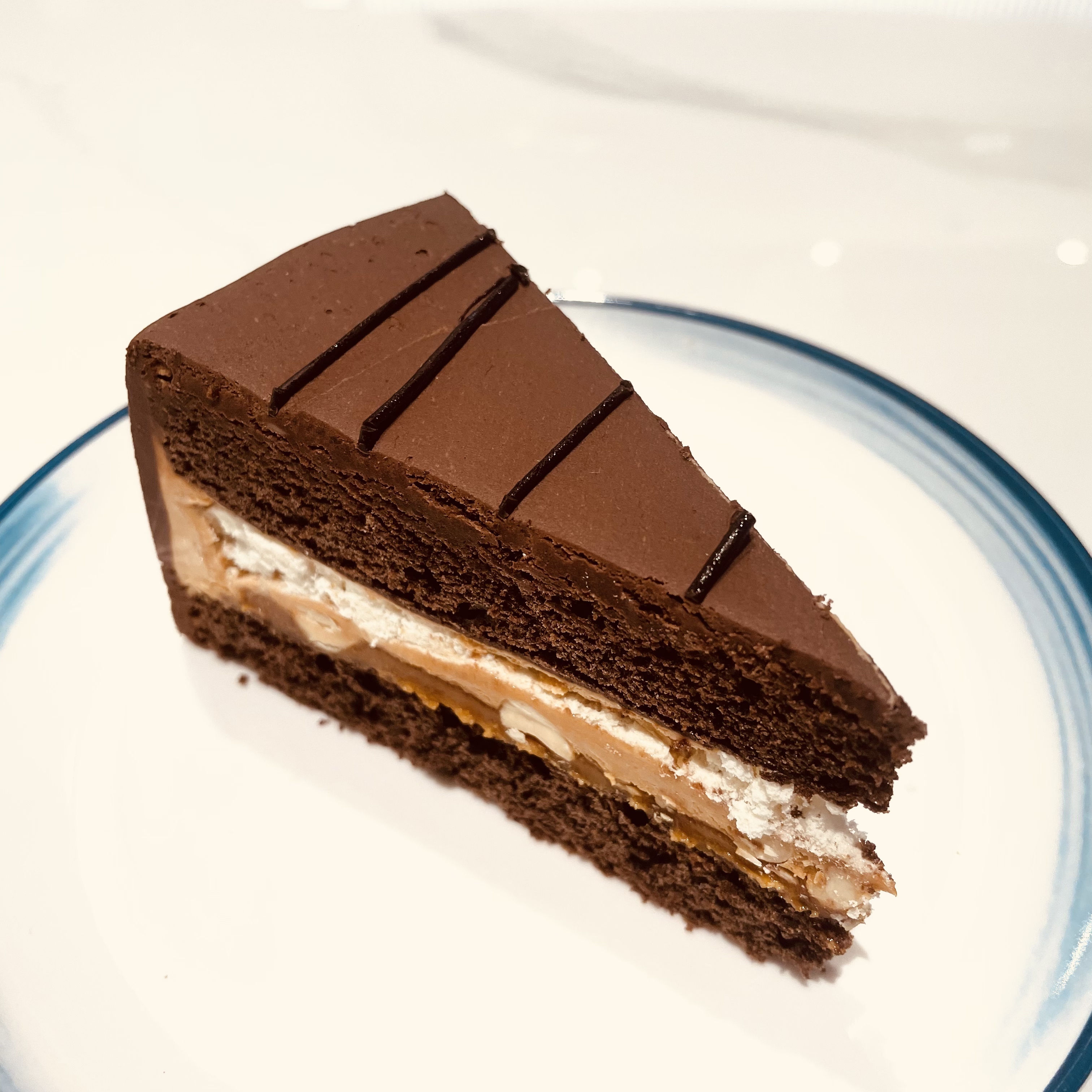 ДД-2 Торт Сникерс "березка". 士力架巧克力蛋糕