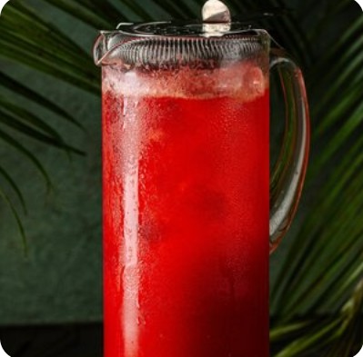 Клубника-личи-бабл гам 1л