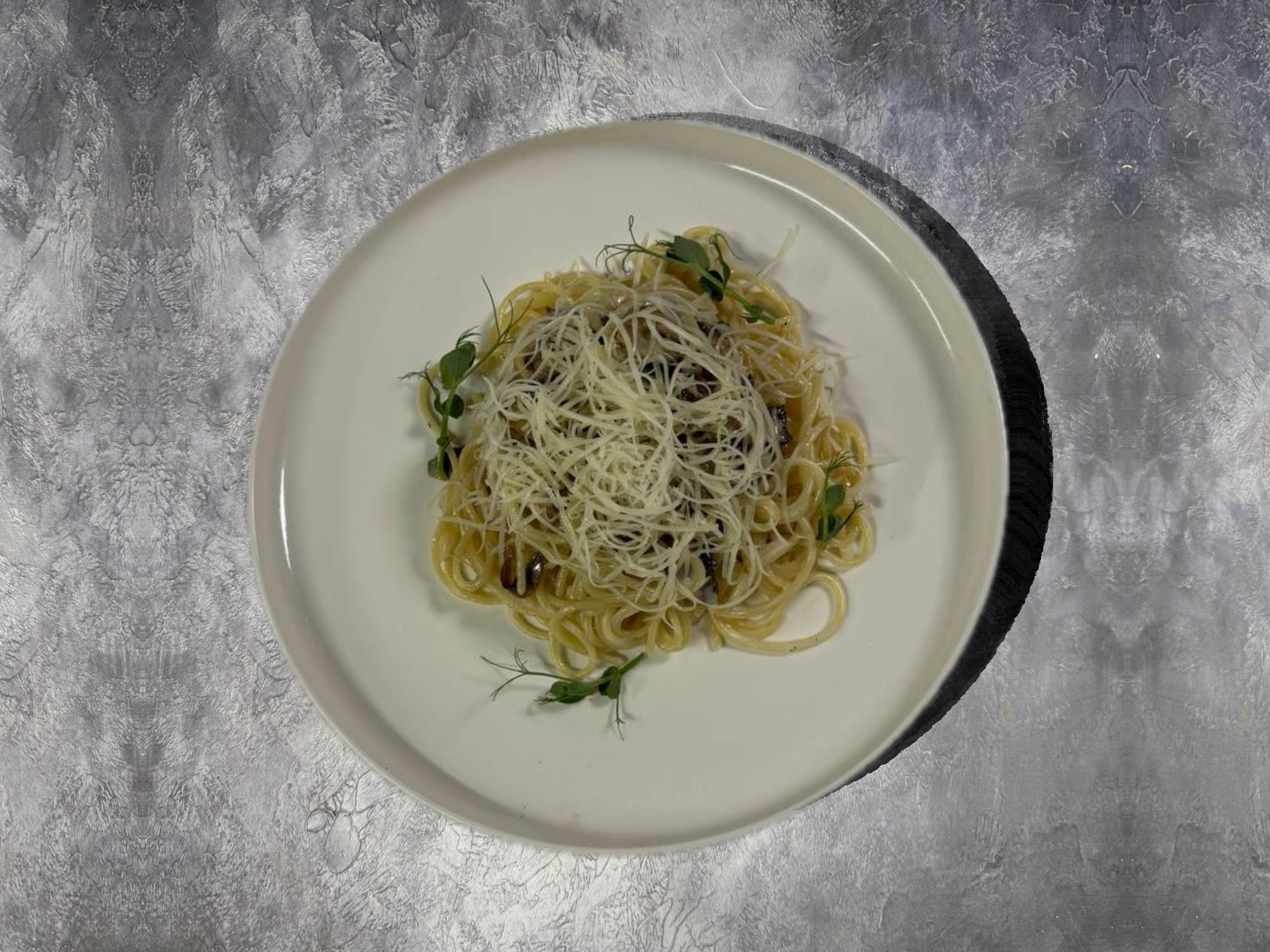 Паста с грибами