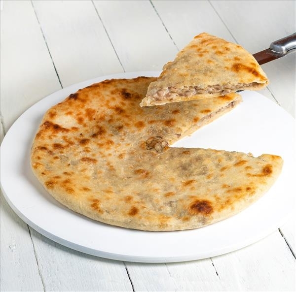 Пирог картофель и грибы