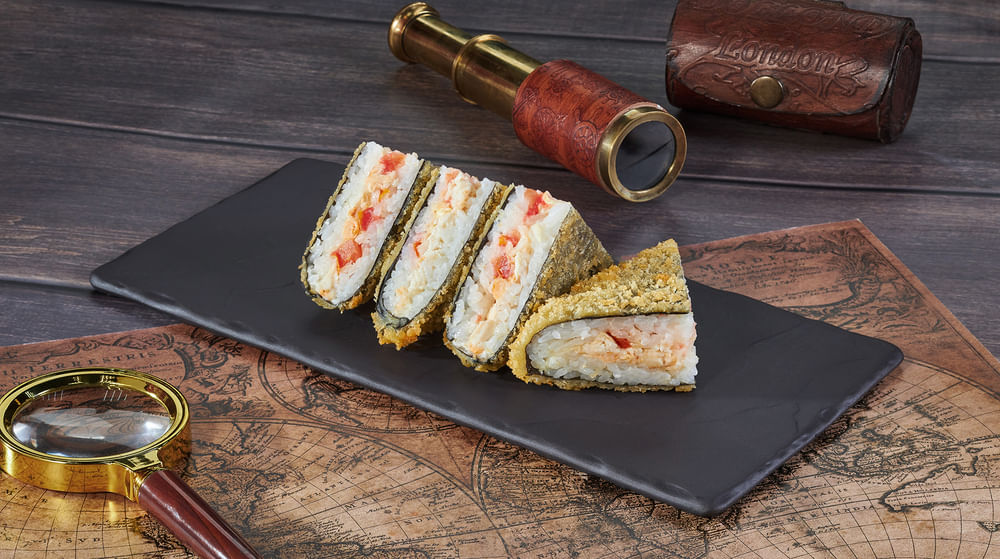 Японский сэндвич с курицей