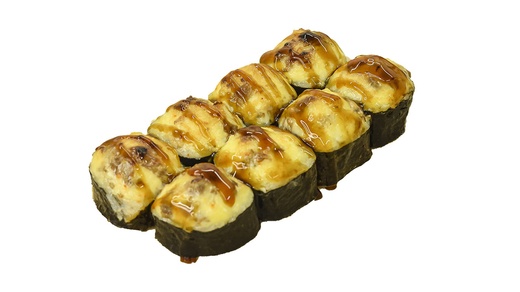 Запеченный ролл с грибами