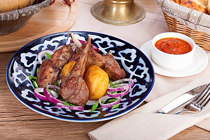 Казан-кебаб из баранины 