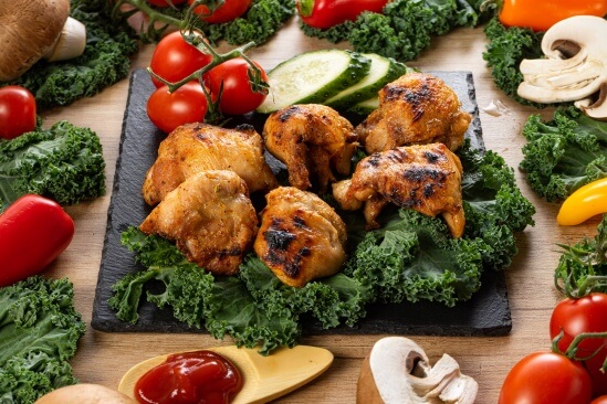 Шашлык из куриных бедер