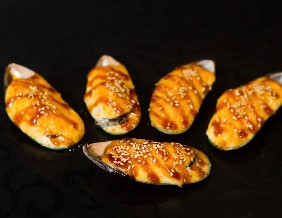 Мидии запеченные