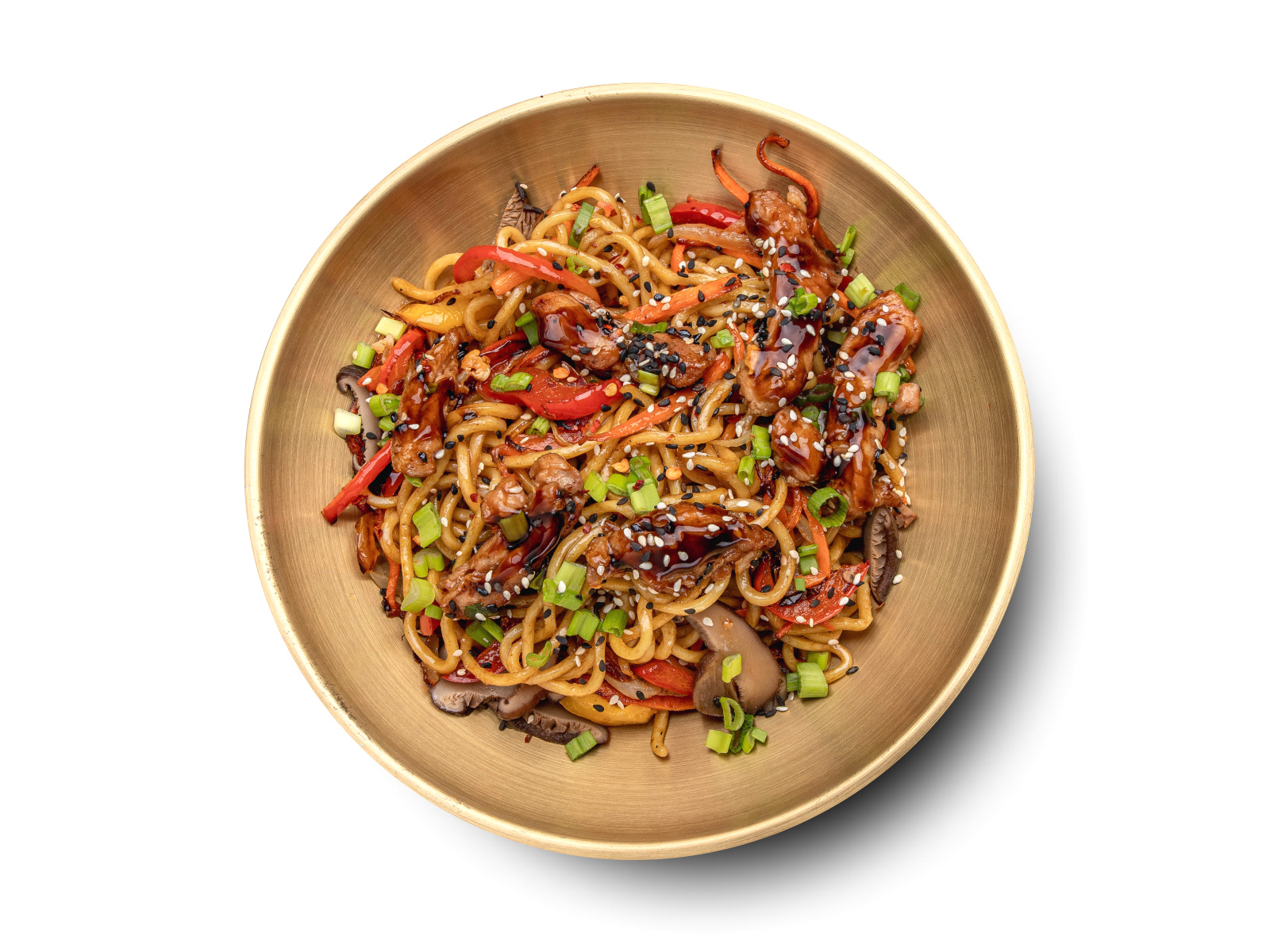 Лапша Рамен Терияки с курицей