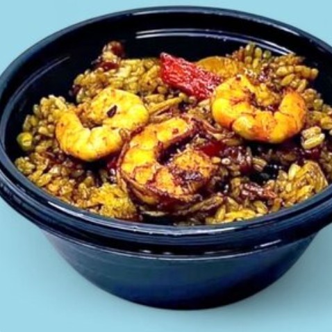 Вок (креветка с рисом)