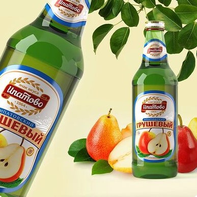 Ипатово лимонад 0,5л груша