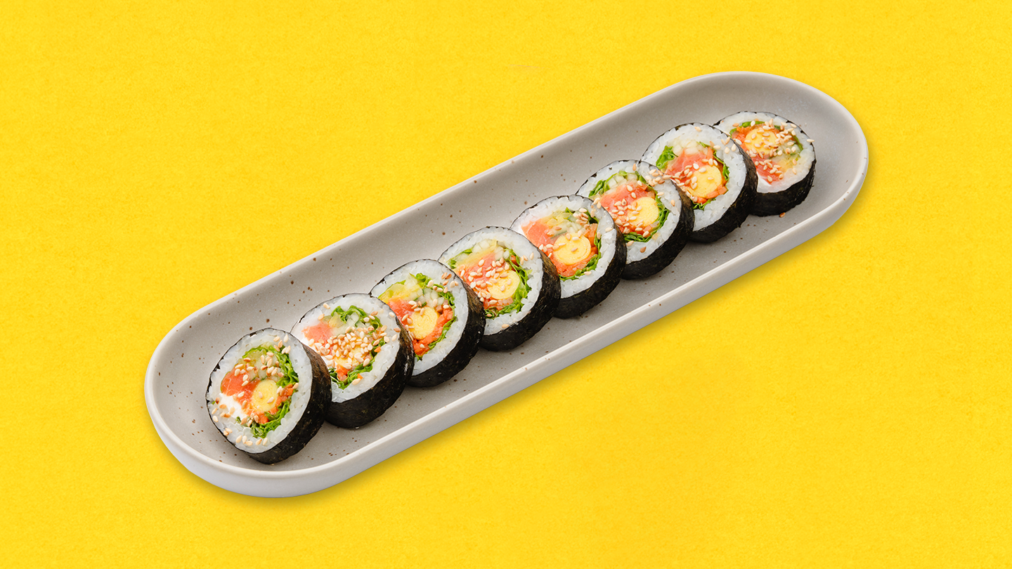 Кимпаб сливочный лосось