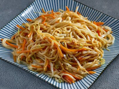 Удон с овощами