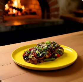 Удон с Грибами