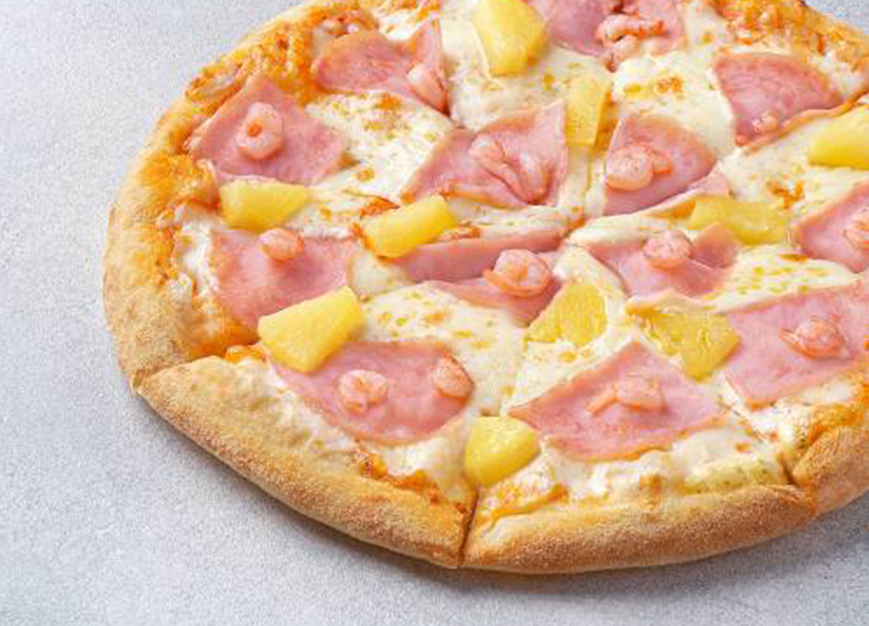 Пицца Гавайская 25 см на тонком