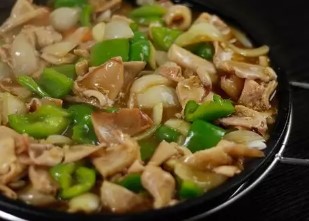 Кальмары на сковороде