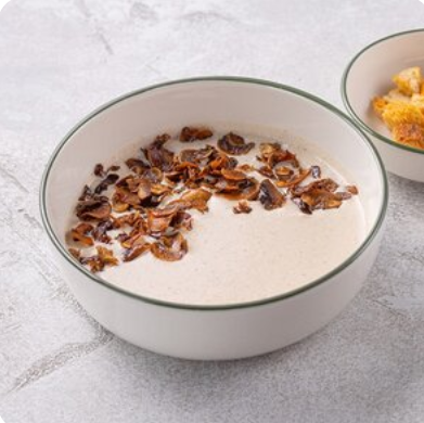 Суп-крем грибной с трюфельным маслом