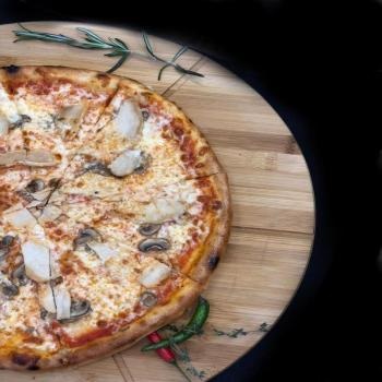 Курица и грибы