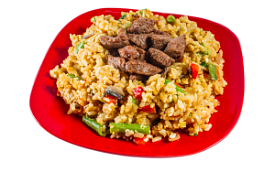 Тяхан с говядиной