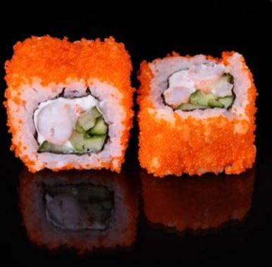 Ролл Калифорния с креветкой