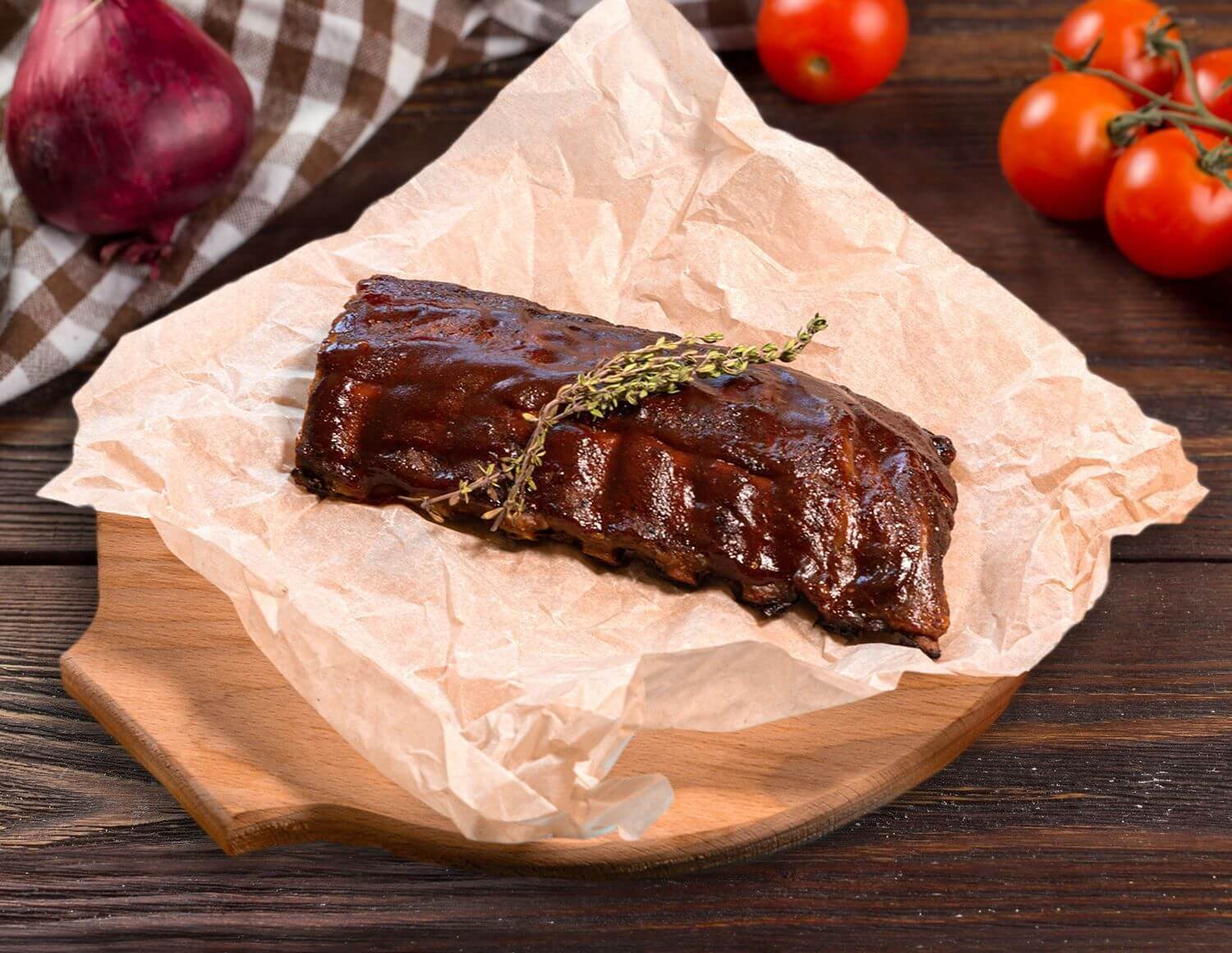 Рёбра свиные Black Ribs Prime BBQ