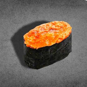 Запеченный гункан с Окунем 2 шт