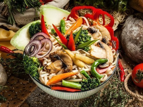 WOK Лапша c овощами