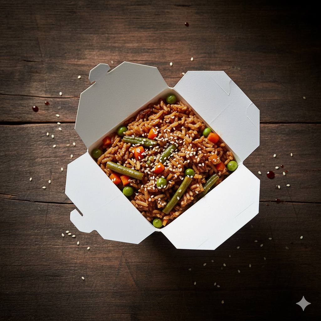 Тяхан с овощами