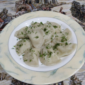Вареники с картофелем и луком