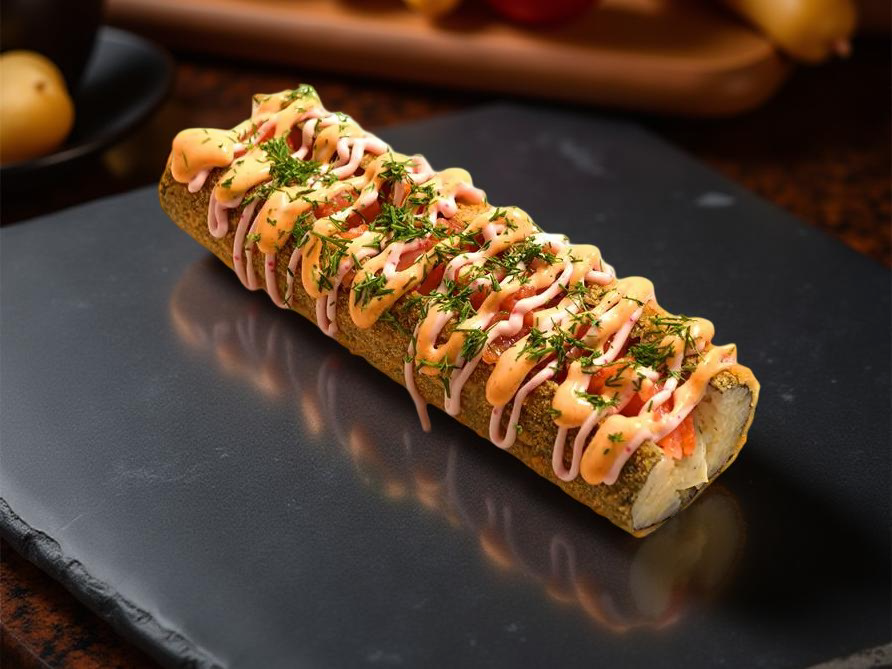 Дог-Темпура Лосось