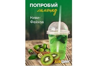 Лимонад 0,5л Киви-Фэйхоа