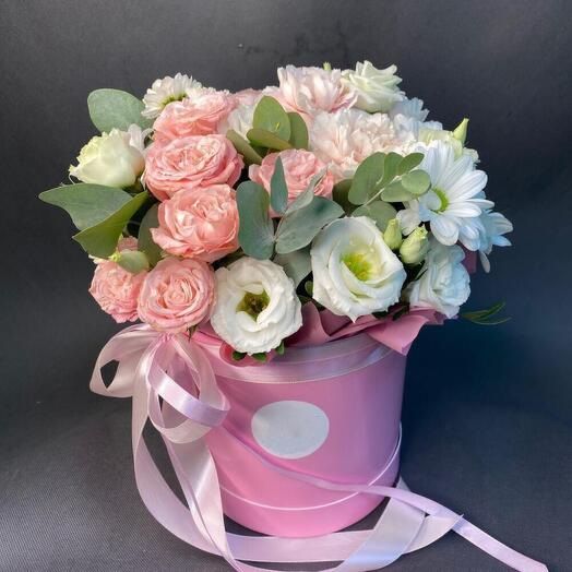 Цветы в коробке