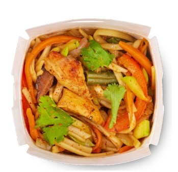 Лапша с цыпленком