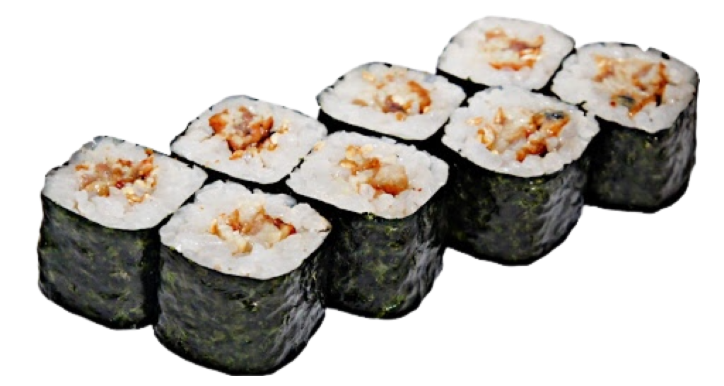 Мини-ролл с угрем