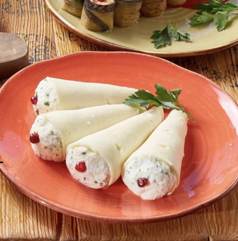 Красное лобио с грецкими орехами