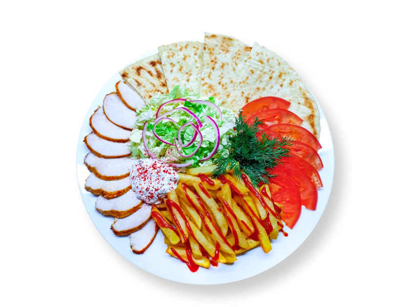 Гиро с курицей Мирида