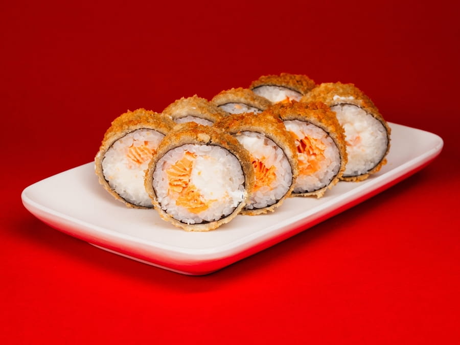 Темпура с лососем