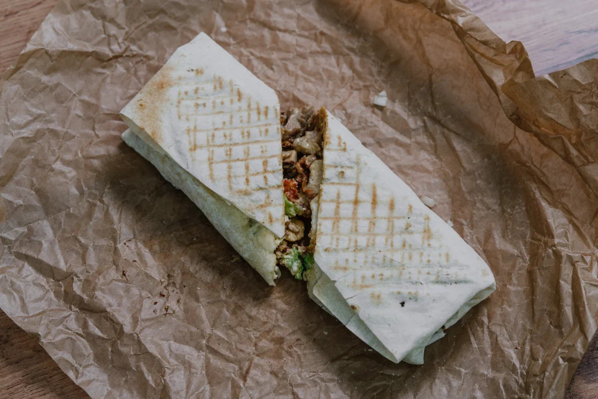 Шаурма Сырная с курицей