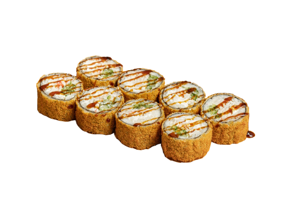 Жареный с крабом