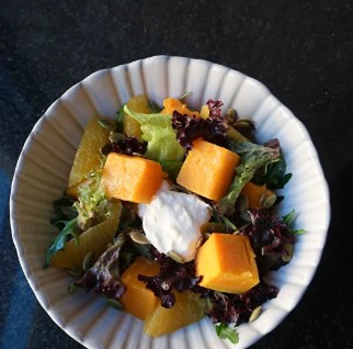 Салат с тыквой