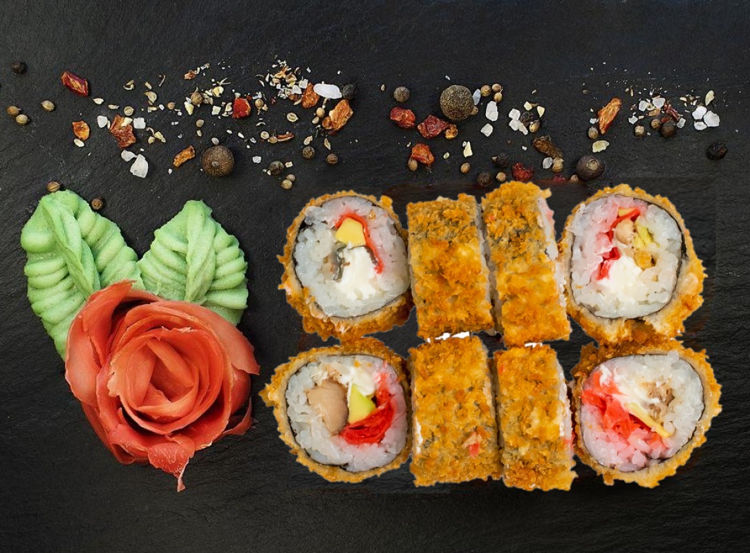 Темпура с угрем