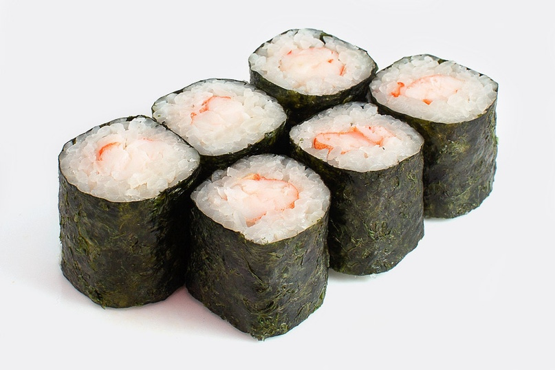 Маки классика с креветкой