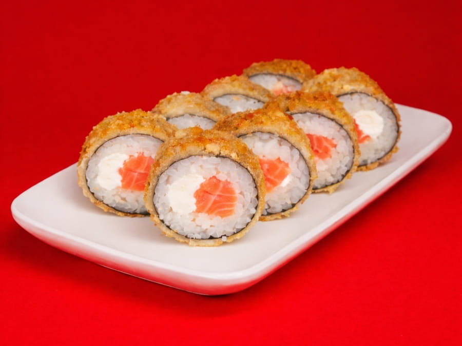 Темпура с лососем