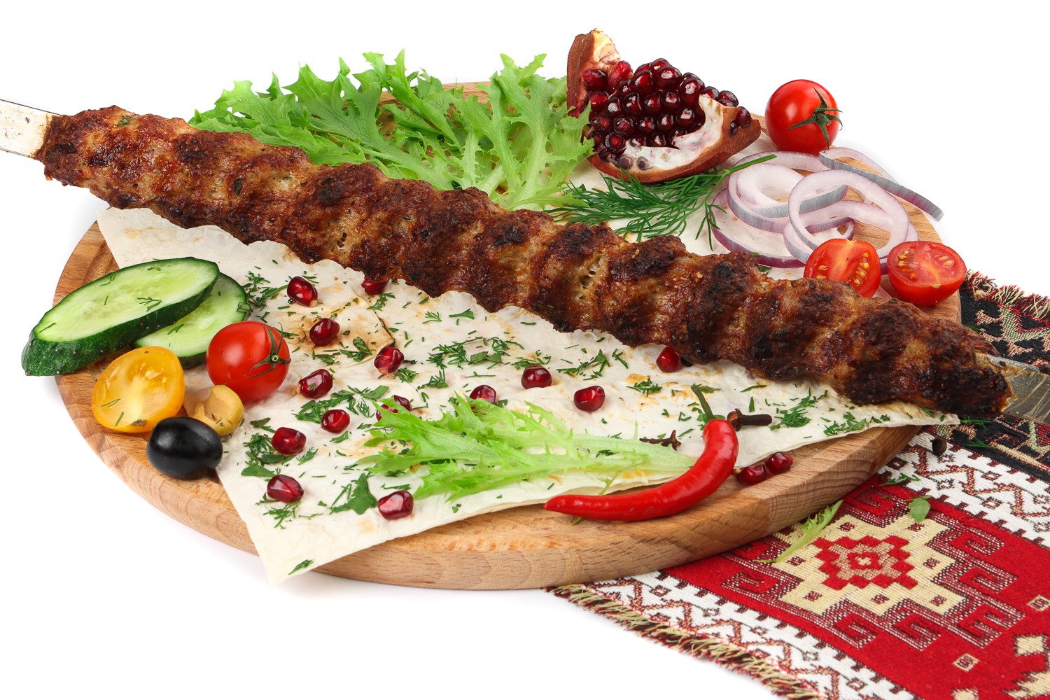 Люля-кебаб из баранины
