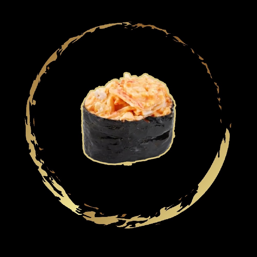 Гункан с крабом