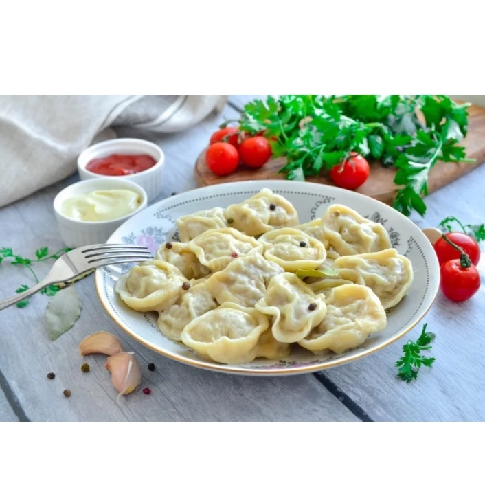 Пельмени варёные