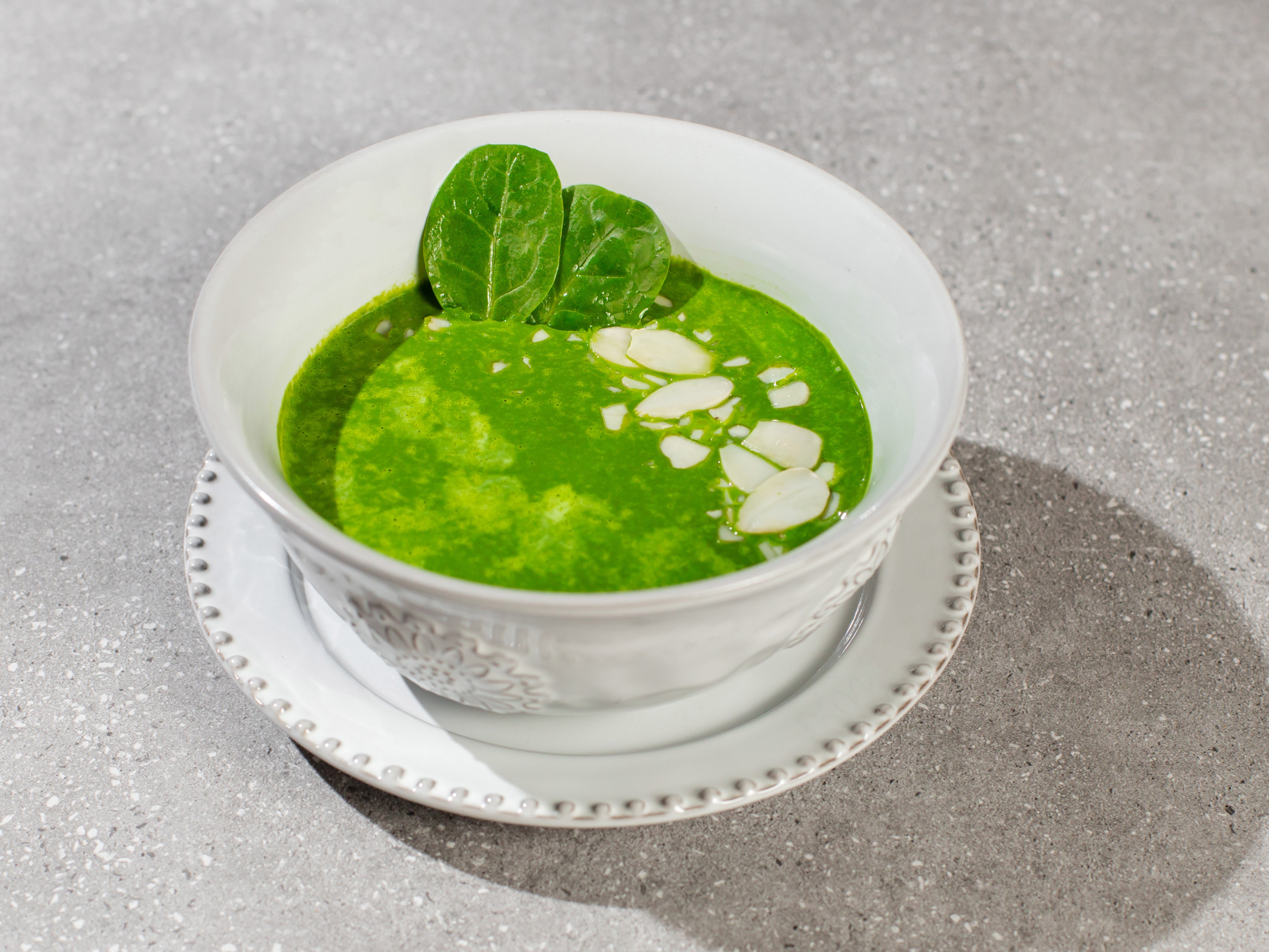 Крем-суп из шпината