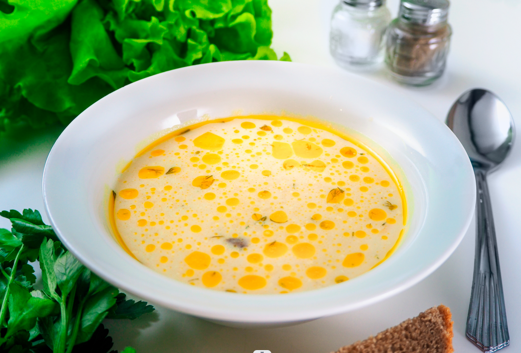 Сливочно- грибной суп