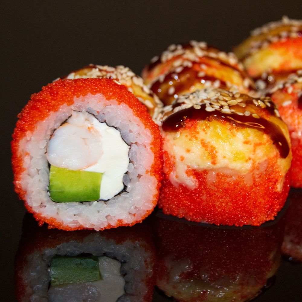 Запеченный Эби 8 шт